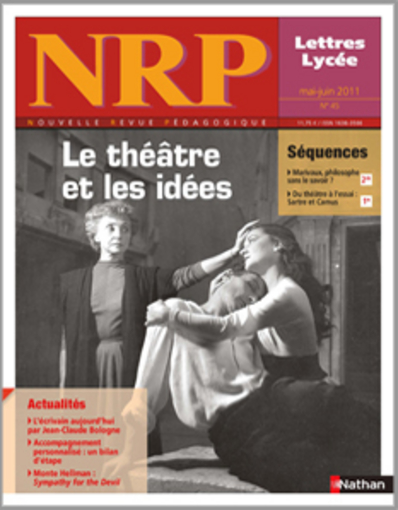 NRP Lycée – Le théâtre et les idées – Mai-Juin 2011 (Format PDF)