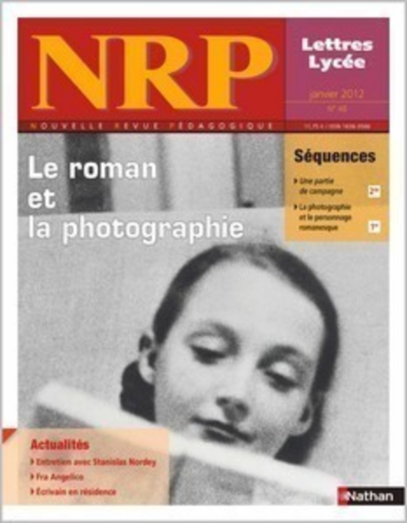 NRP Lycée – Le roman et la photographie – Janvier 2012 (Format PDF)