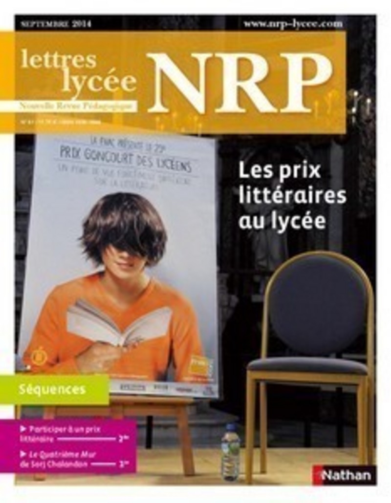 NRP Lycée – Les prix littéraires au lycée – Septembre 2014 (Format PDF)