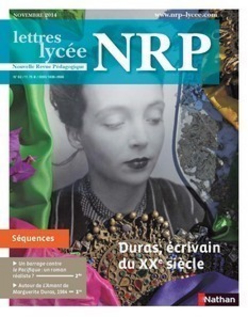NRP Lycée – Duras, écrivain du XXe siècle – Novembre 2014 (Format PDF)