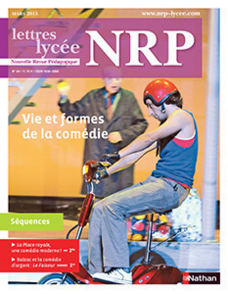 NRP Lycée – Vie et formes de la comédie – Mars 2015 (Format PDF)
