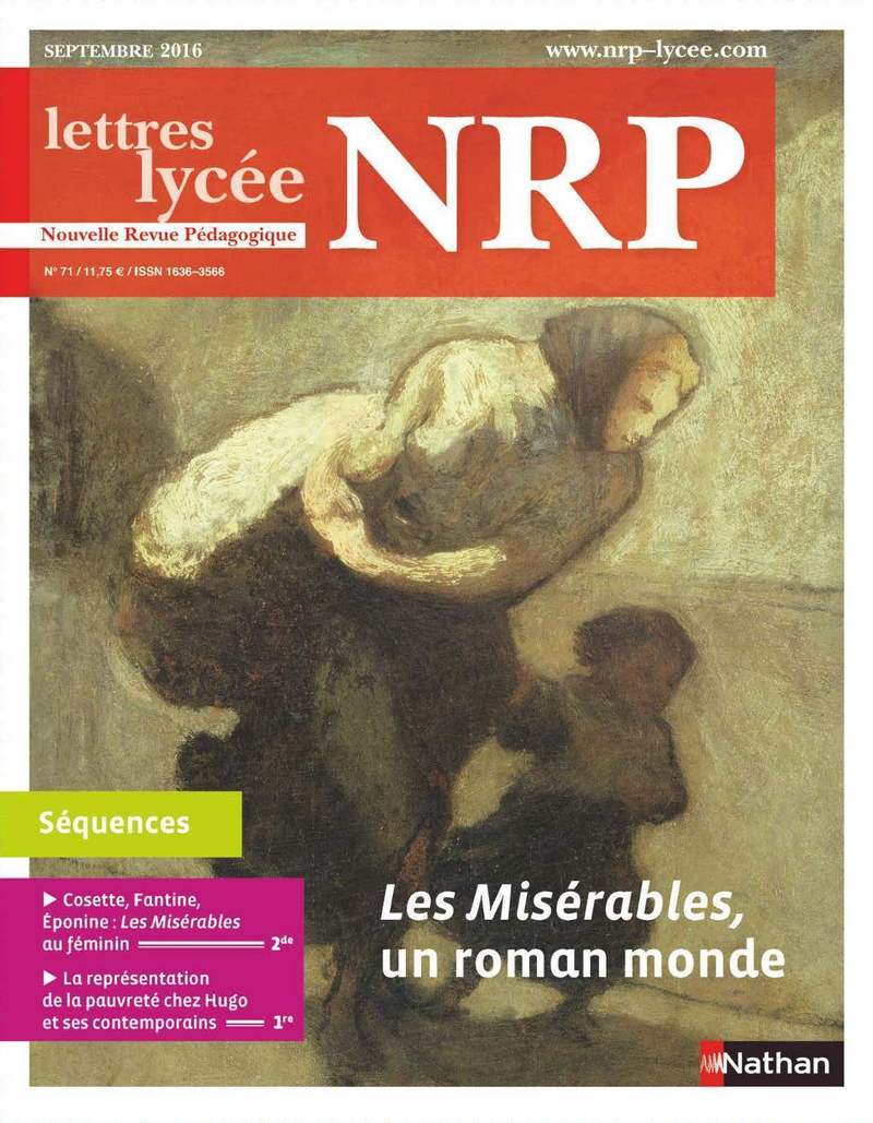NRP Lycée – Les Misérables, un roman monde – Septembre 2016 (Format PDF)