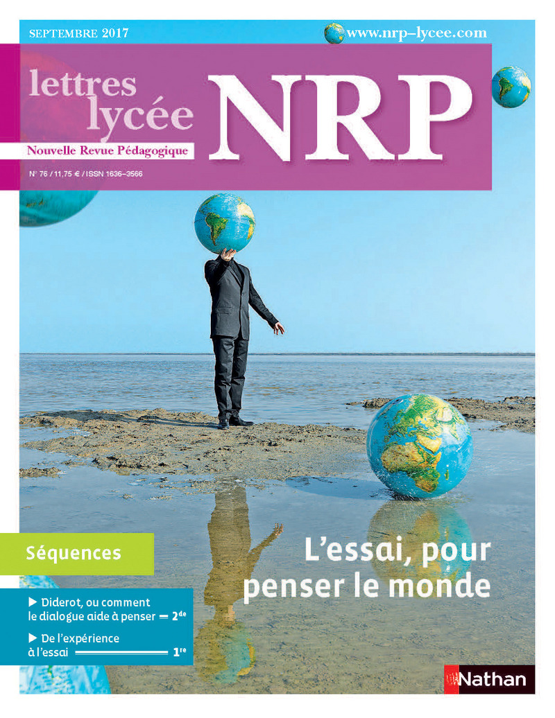 NRP Lycée – L’essai- Septembre 2017