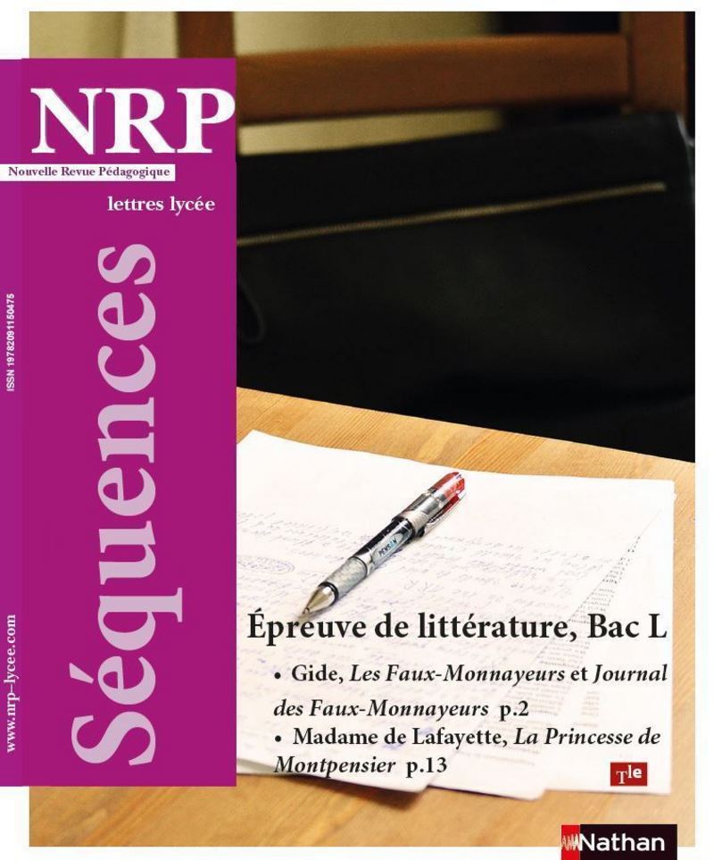 NRP – Spécial BAC L – Numérique – Janvier 2018