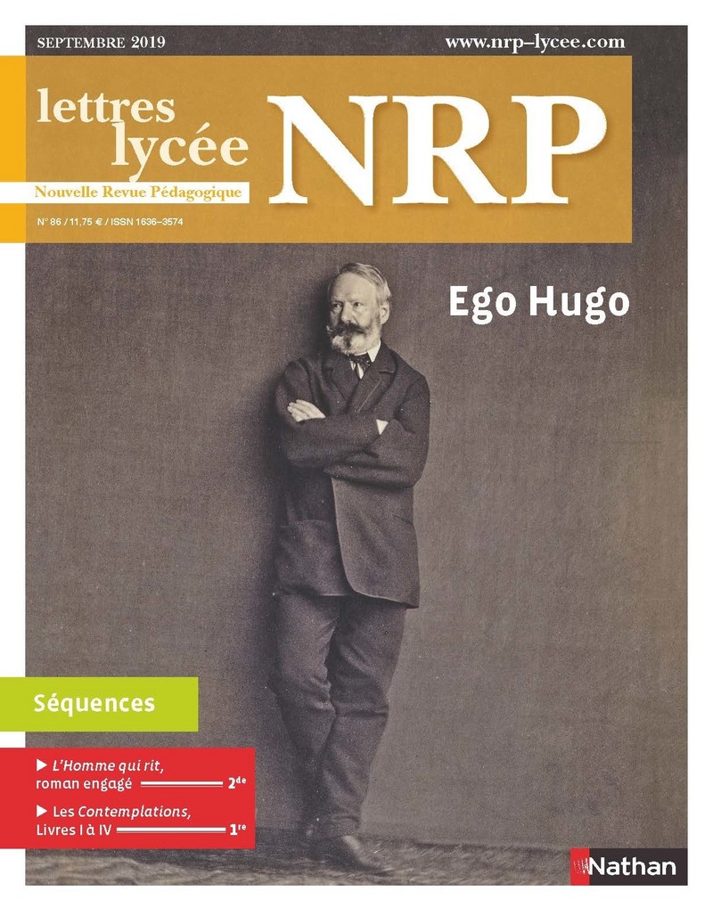 Séquence pédagogique « Ego Hugo » – NRP Lycée – 2nd, 1re (Format PDF)