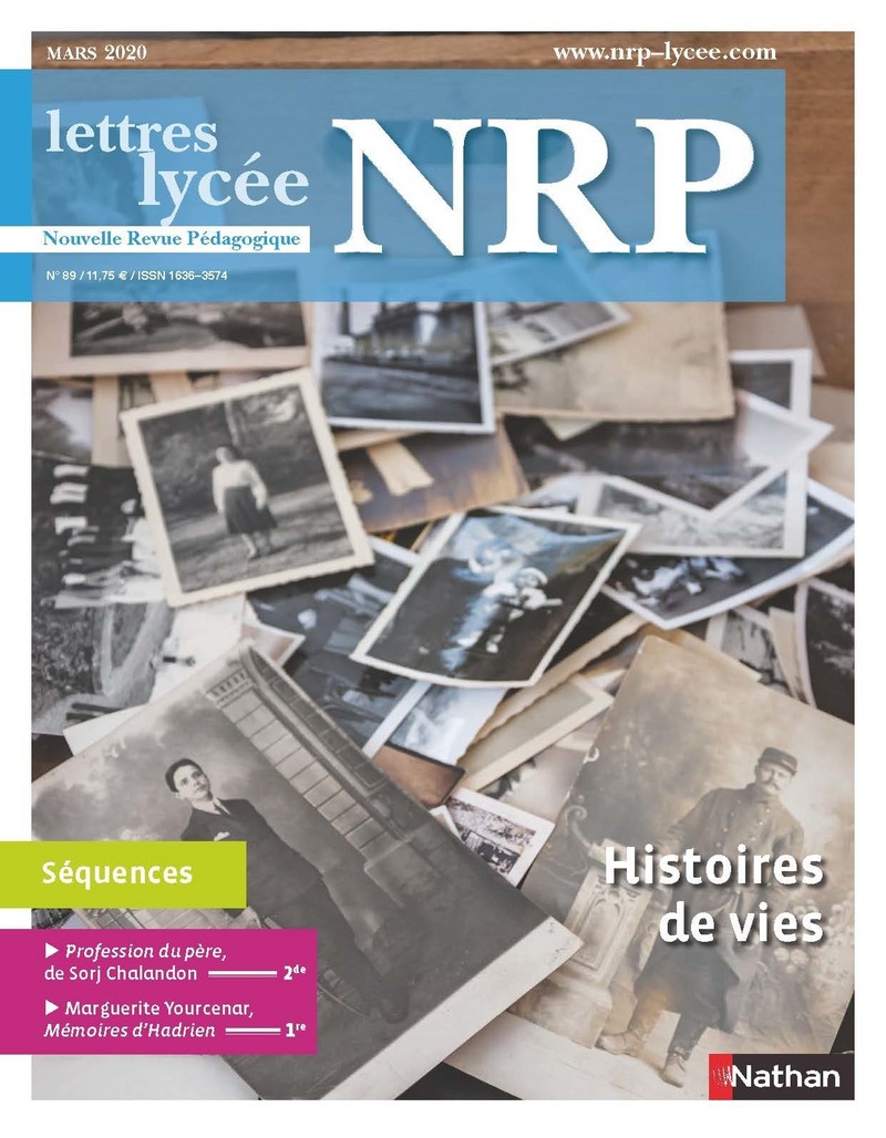 Séquence pédagogique  » Histoire de vies » – NRP lycée ( Format PDF)
